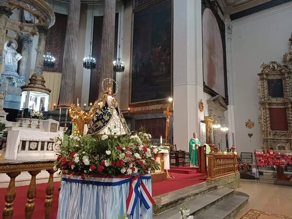 Este lunes inicia el novenario de la Virgen de Caacupé