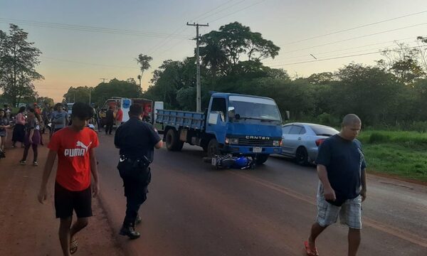 Adolescente muere en accidente