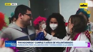 Fundación “Payasonrisa” pide colaboración y donaciones a la gente - Periodísticamente - ABC Color