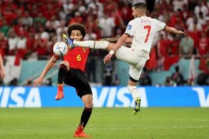 Marruecos sorprende a Bélgica - Fútbol Internacional - ABC Color
