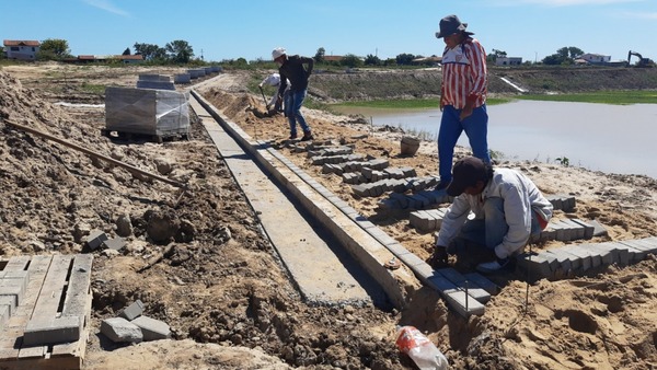 La ciudadanía va ganando áreas de recreación con la ejecución de la Defensa Costera de Pilar - .::Agencia IP::.