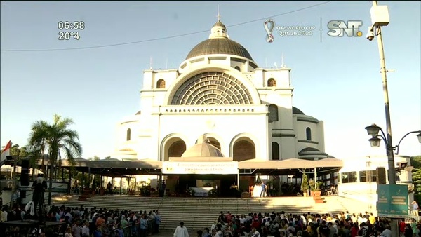 Primer día del Novenario de Caacupé - SNT