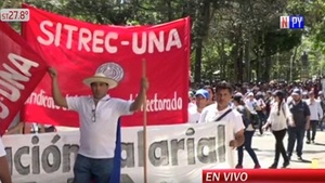 La UNA va a paro por aprobación presupuestaria - Paraguaype.com