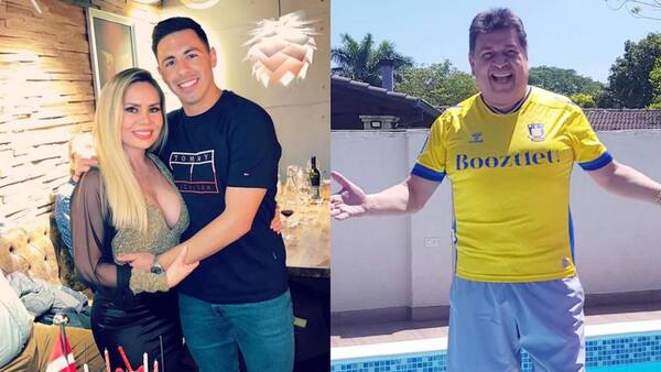 Diario HOY | Blas Riveros obsequió su camiseta del Brøndby IF a Rubén Rodríguez