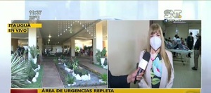 No hay lugar en el Hospital Nacional de Itauguá - SNT