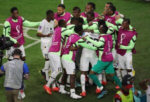 Ghana derrota a Corea del Sur en otro partidazo