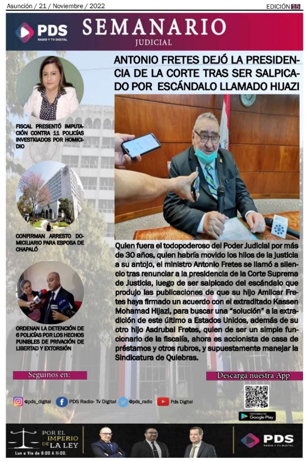 SEMANARIO EDICIÓN Nº 15 - PDS RADIO