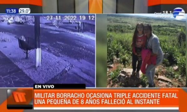 Militar borracho ocasionó accidente fatal | Telefuturo