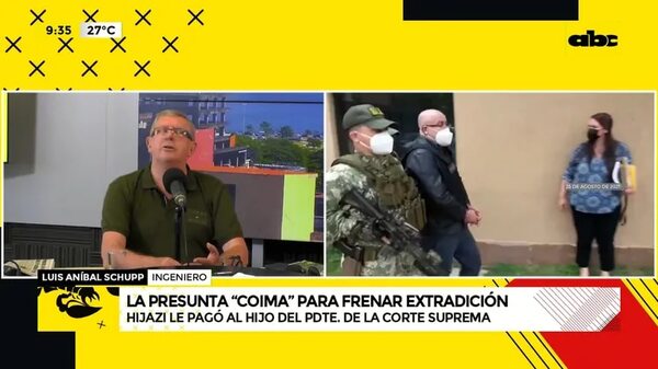 Luis Aníbal Schupp cuenta todo lo que sabe sobre el caso Antonio Fretes e hijo - ABC Noticias - ABC Color
