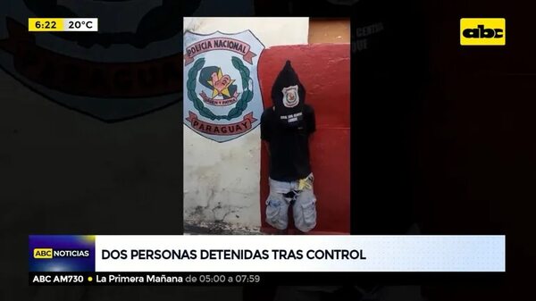 Dos detenidos tras control de personas - ABC Noticias - ABC Color