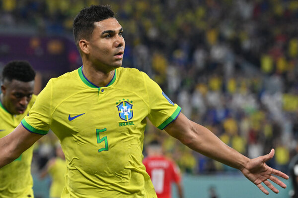 Las palabras de Casemiro tras concretar 'el primer gran objetivo' de Brasil