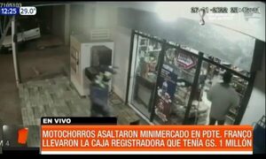 Asaltaron minimercado en Presidente Franco - Paraguaype.com