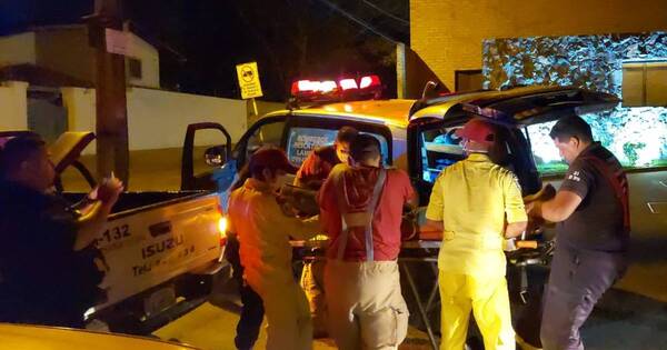 La Nación / Tras apuñalarlo, mujer denunció a su pareja por agresión en Lambaré