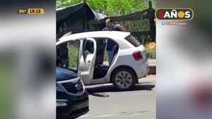 Asalto y balacera en plena calle - C9N