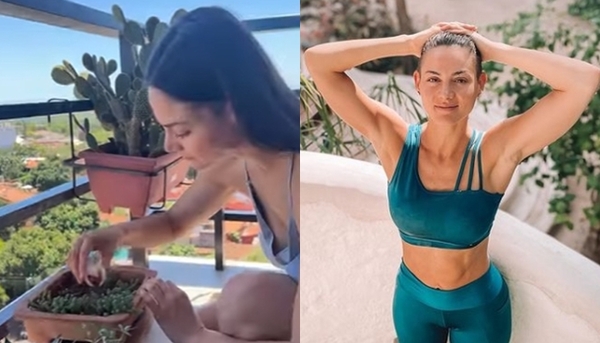Nicole Huber reveló que utiliza sangre menstrual para regar sus plantas - Teleshow