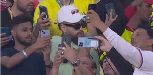 [VIDEO] "Neymar" causó furor en las gradas, previo a la victoria de la sele rapai
