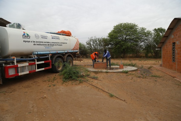 La SEN asistió con casi 46.000.000 de agua potable al Chaco - .::Agencia IP::.