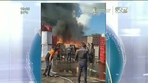 Depósito en llamas - SNT