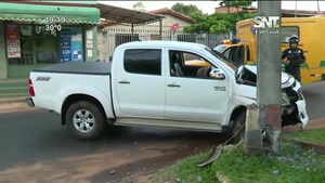 Serie de accidentes a causa del incendio - SNT