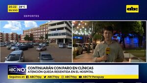 Continuarán con paro en Clínicas  - ABC Noticias - ABC Color