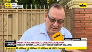 Fiscalía realiza allanamientos en búsqueda del arma - Crimen y castigo - ABC Color