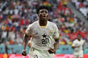 Ghana con doblete de Kudus - Fútbol Internacional - ABC Color