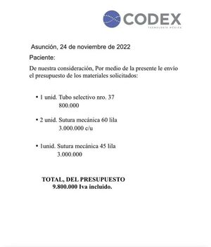 IPS: asegurada debe pagar unos G. 10 millones para realizarse una biopsia de pulmón, denuncia - Nacionales - ABC Color