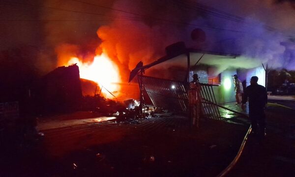Vivienda se incendia en CDE