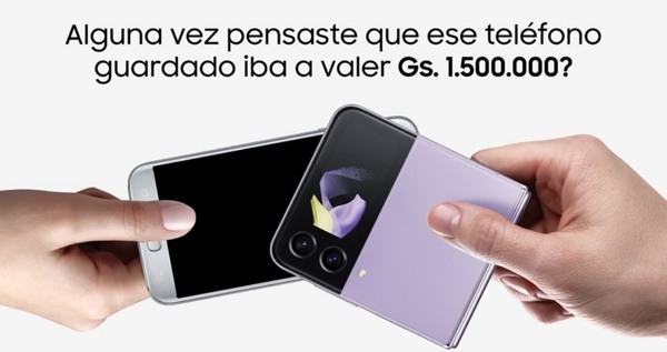 Samsung canjea celulares viejos por uno nuevo