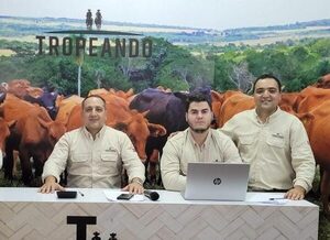 Tropeando remata 940 vacunos de invernada por pantalla, hoy martes
