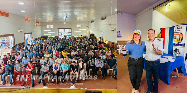 GLADYS RIVAROLA RECIBE MULTITUDINARIO APOYO EN OTAÑO Y SAN RAFAEL