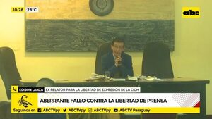 Fallo contra la libertad de prensa - ABC Noticias - ABC Color