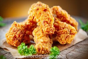 Al estilo KFC: Pollo frito crocante, seco por fuera y suculento por dentro una delicia, te enseñamos como prepararlos