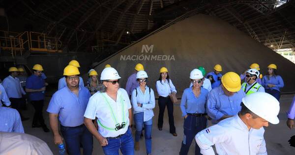 La Nación / Distribuidores de cemento visitan planta de Cecon para conocer proceso de producción