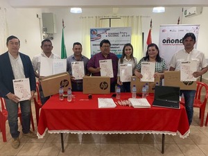 SNJ habilita laboratorio informático en cuatro distritos de Alto Paraguay - .::Agencia IP::.