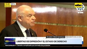 Libertad de expresión y el estado de derecho   - ABC Noticias - ABC Color