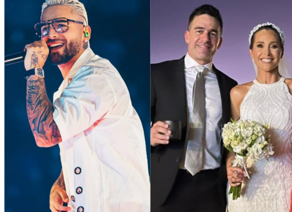 Maluma saludó a Chichi e Iván Almeida por su boda