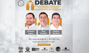 Precandidatos liberales a gobernador debatirán en Coronel Oviedo - OviedoPress
