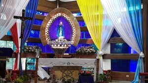 Comenzó la novena de la Virgen de Itacuá en Encarnación - Nacionales - ABC Color