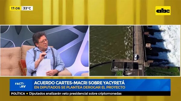 Acuerdo Cartes-Macri sobre Yacyretá - Factor Clave - ABC Color