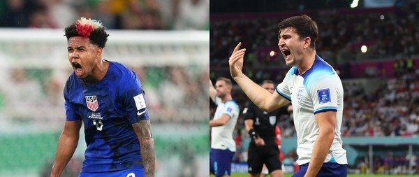 Estados Unidos e Inglaterra, los clasificados del Grupo B a octavos de final - Unicanal