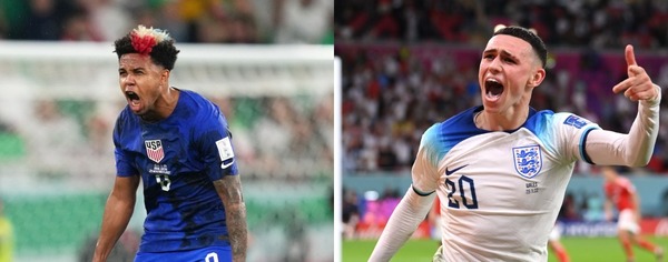 Estados Unidos e Inglaterra triunfan y clasifican a octavos del Mundial - trece
