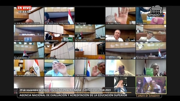 Senado define PGN2023 con varias modificaciones y documento vuelve a Diputados