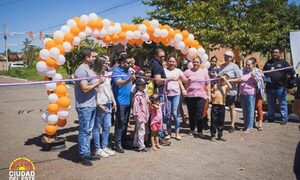 La Comuna de CDE inauguró obras en forma simultánea en tres barrios – Diario TNPRESS
