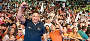 Candidato a senador con excelente posicionamiento en 5 meses de campaña - La Clave