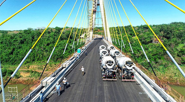 Prueban resistencia estructural del Puente de la Integración | DIARIO PRIMERA PLANA