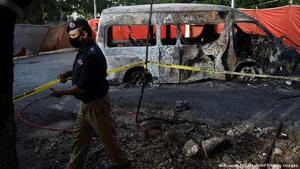 Tres muertos y 23 heridos en ataque suicida en Pakistán