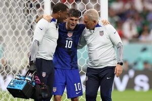 Mundial Qatar 2022: Christian Pulisic, duda en Estados Unidos para los octavos de final - Mundial Qatar 2022 - ABC Color