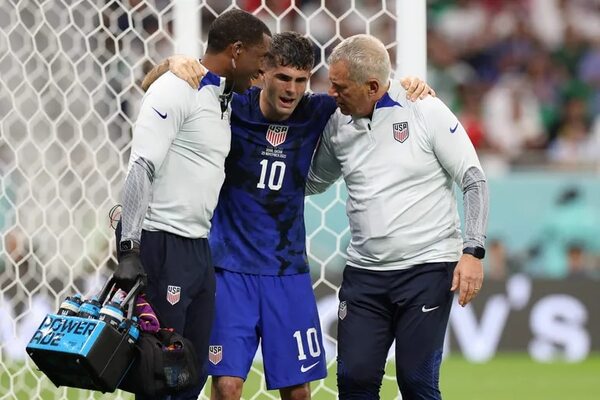 Mundial Qatar 2022: Christian Pulisic, duda en Estados Unidos para los octavos de final - Mundial Qatar 2022 - ABC Color