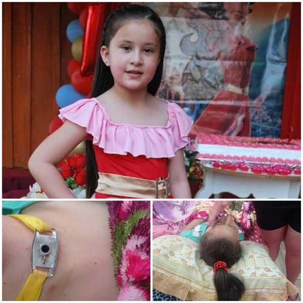 Niña de 8 años necesita 32.000 reales para realizarse cirugía neurológica y familia apela a solidaridad de la ciudadanía fronteriza